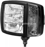 Автосвет Фара рабочего освещения Hella Modul 120 правая (Н7/H3/P21W/T4W; AMP) 1EA 993 975-021